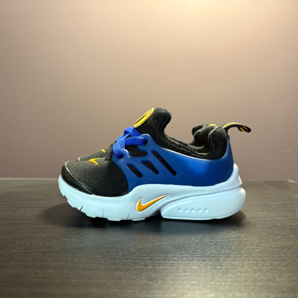 Nike Kids Sneakers Black Blue Yellow